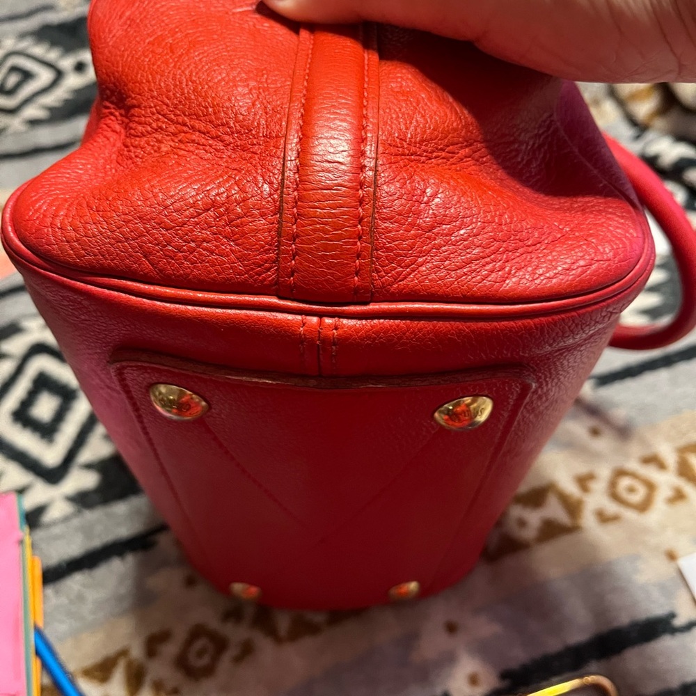 Louis Vuitton EUC COA* Speedy Bandouliere Empriente Cherry - Picture 6 of 17